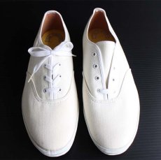 画像3: デッドストック★70s USA製 Kedsケッズ キャンバス スニーカー ローカット 生成り 8XW (3)