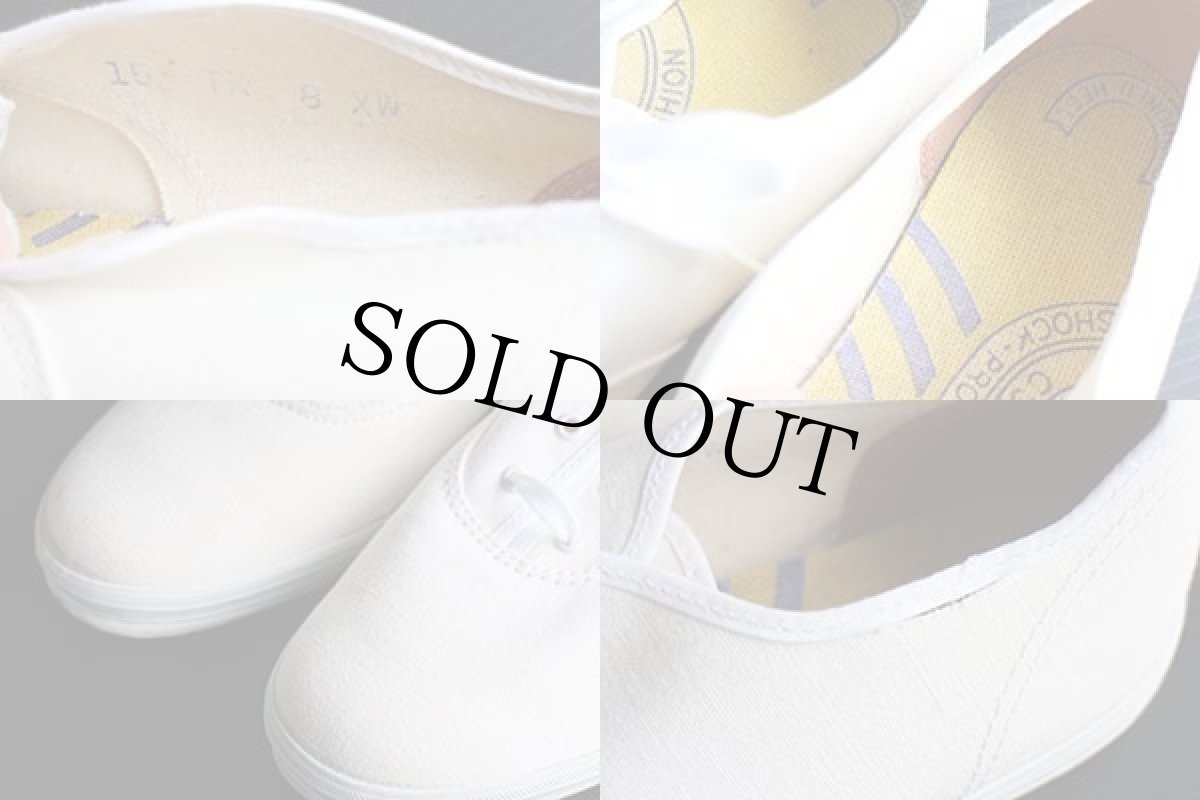 画像5: デッドストック★70s USA製 Kedsケッズ キャンバス スニーカー ローカット 生成り 8XW (5)