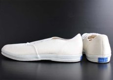 画像2: デッドストック★70s USA製 Kedsケッズ キャンバス スニーカー ローカット 生成り 8XW (2)