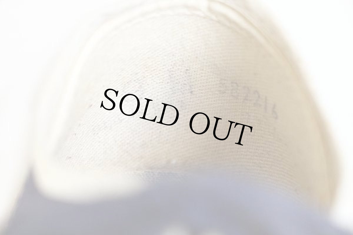 画像5: 70s USA製 UNKNOWN キャンバス スニーカー ローカット 紺 9 (5)