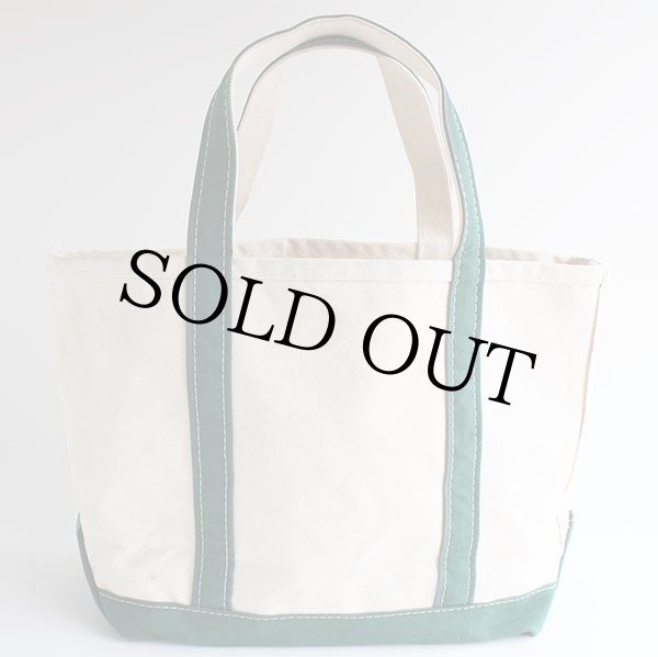 USA製 L.L.Bean BOAT AND TOTE キャンバス トートバッグ 緑 M