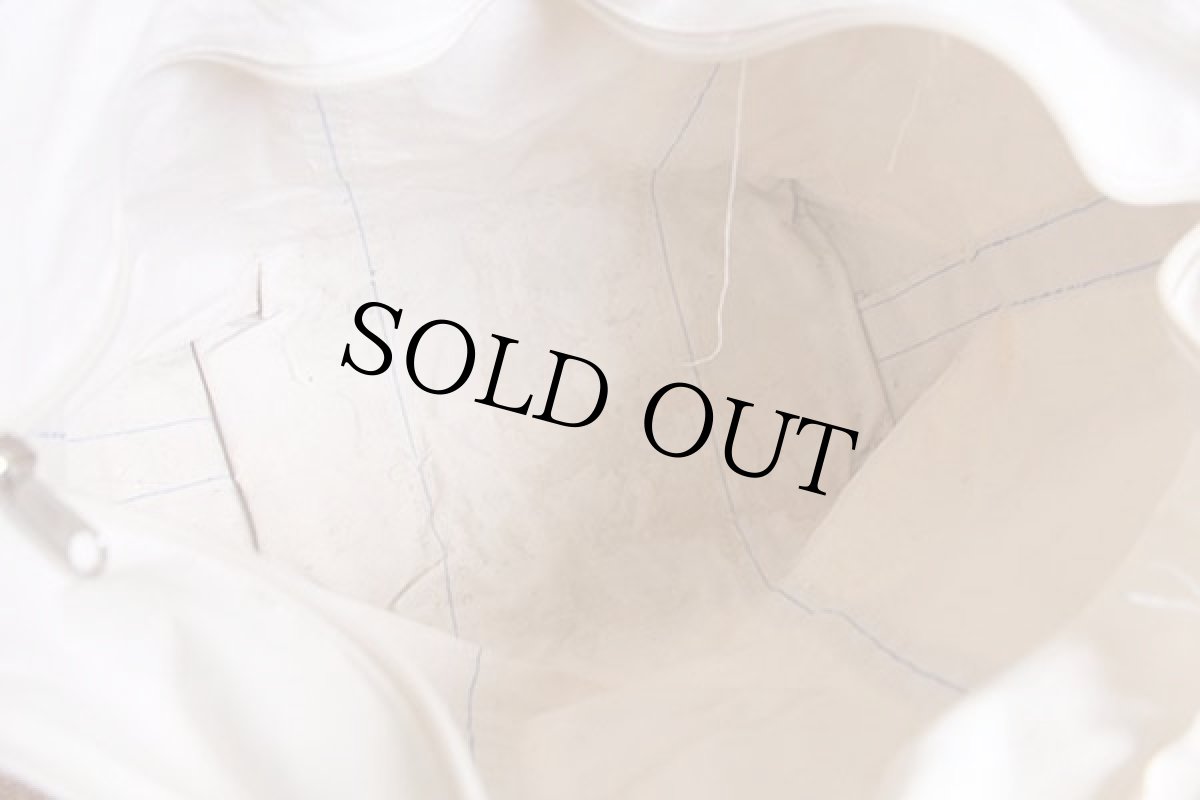 画像8: 80s L.L.Bean BOAT AND TOTE 耳付き キャンバス トートバッグ ジップトップ 紺 L★ラージ (8)