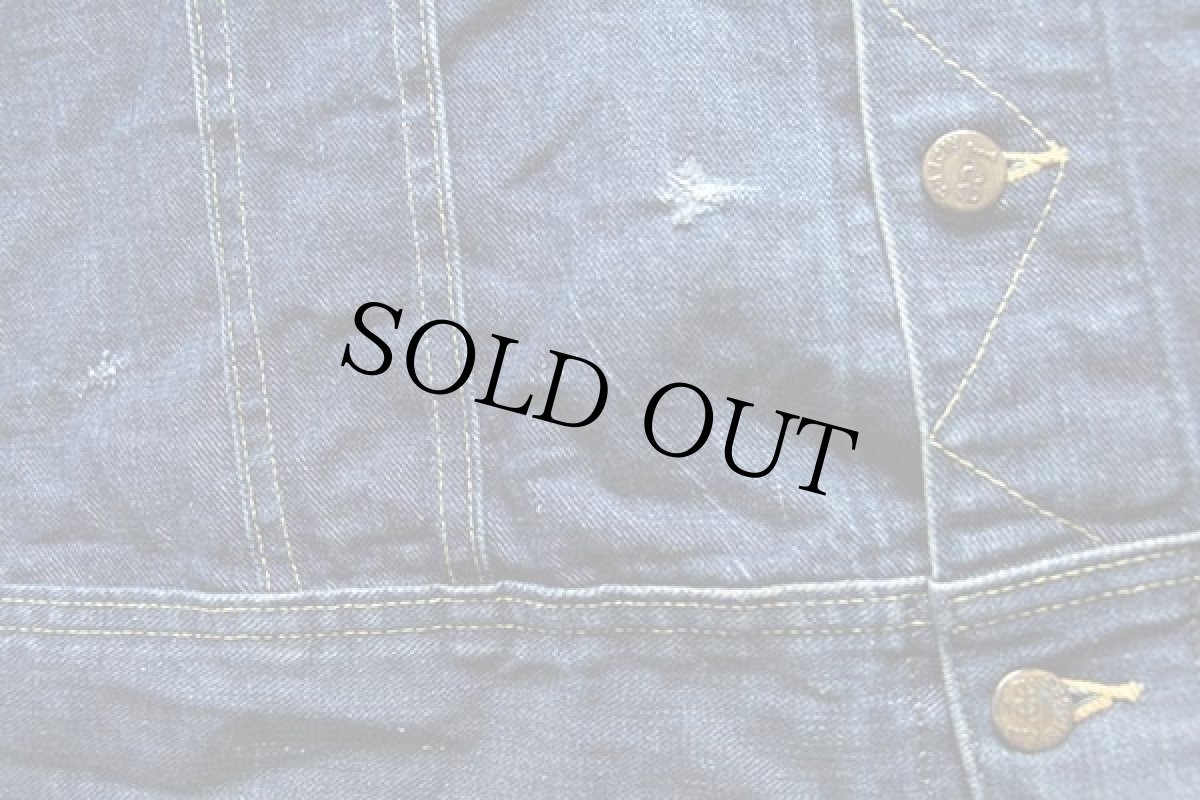 画像9: 70s USA製 Leeリー 101-J デニムジャケット 46R (9)