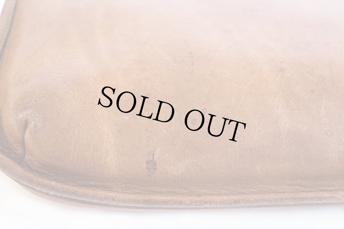 画像6: GHURKAグルカ No.40 THE ESCORT レザー ショルダーバッグ 茶 (6)