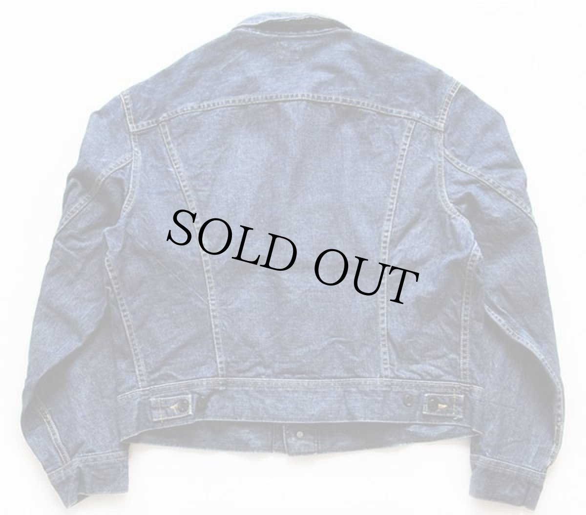 画像2: 70s USA製 Leeリー 101-J デニムジャケット 46R (2)
