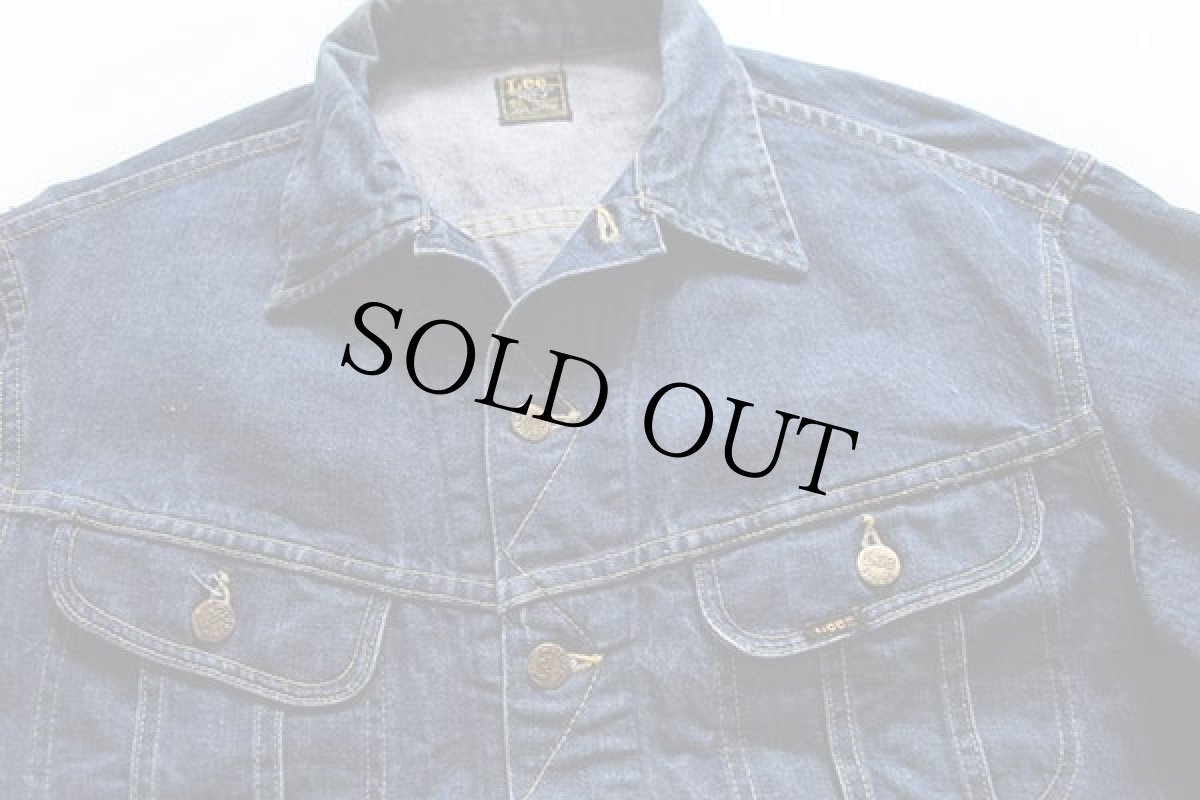 画像3: 70s USA製 Leeリー 101-J デニムジャケット 46R (3)
