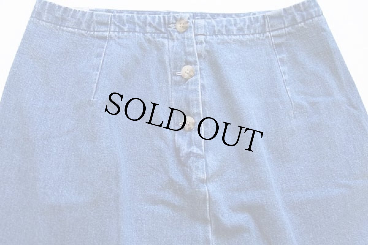 画像3: 90s EddieBauerエディーバウアー マキシ丈 デニムスカート 8 (3)