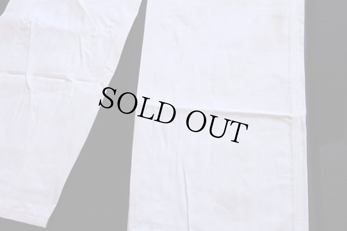 画像7: デッドストック★90s USA製 Dickiesディッキーズ 山ポケ コットン オーバーオール 生成り W38 L32★G (7)