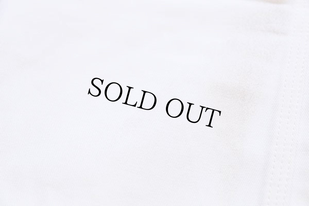 画像8: デッドストック★90s USA製 Dickiesディッキーズ 山ポケ コットン オーバーオール 生成り W38 L32★G (8)