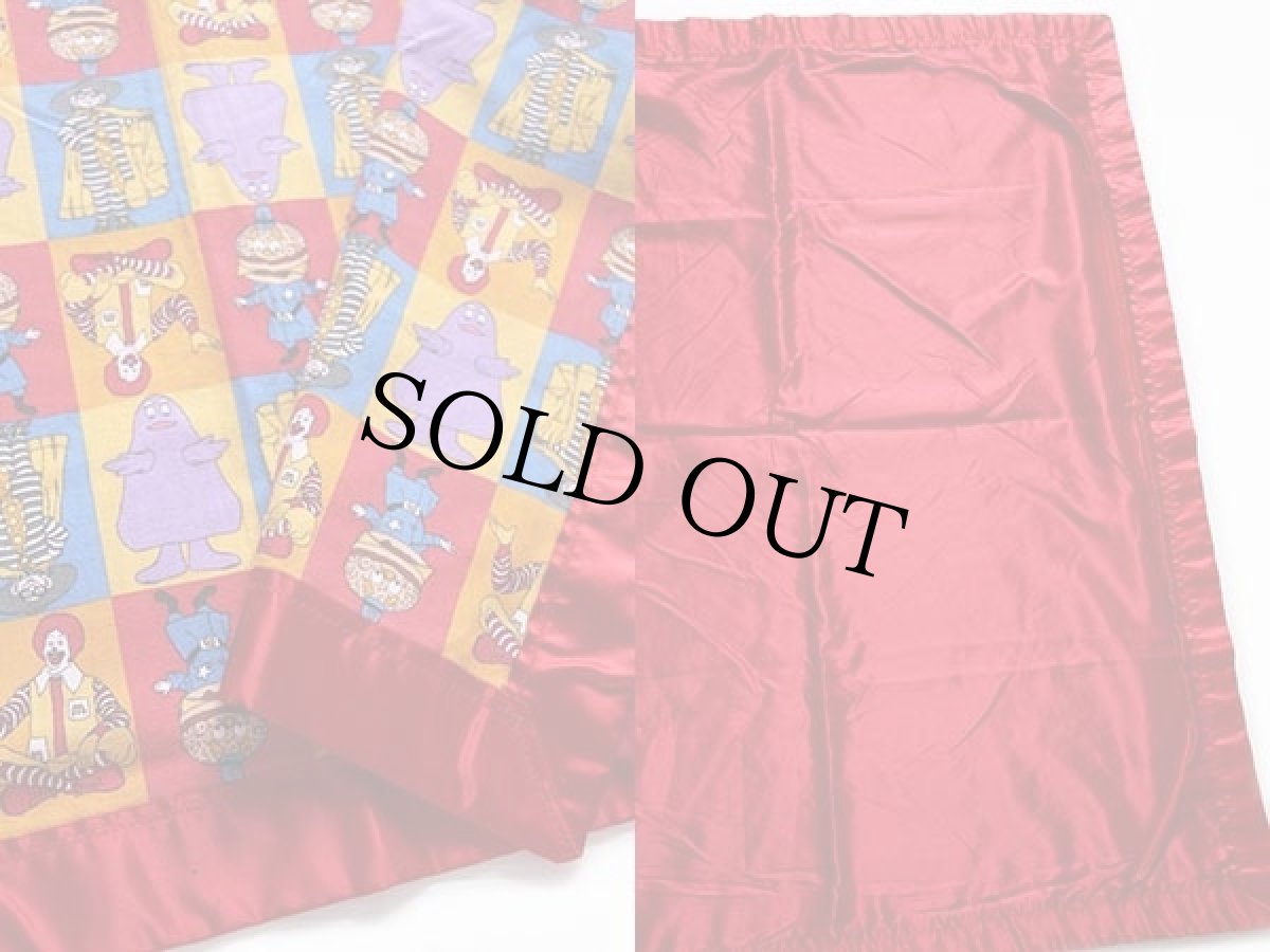 画像3: 80s McDonald'sマクドナルド キャラクター 総柄 マット (3)