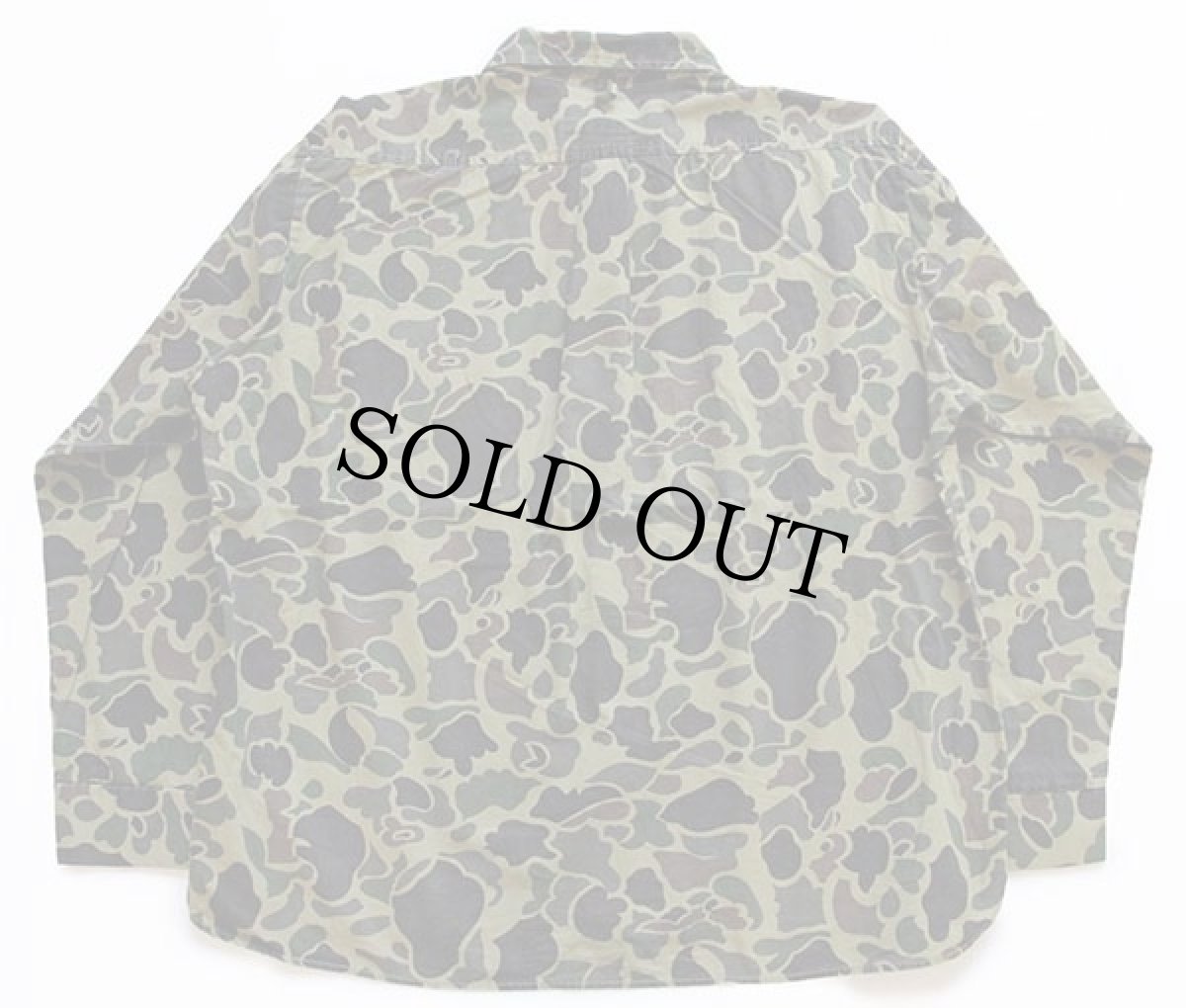 画像2: 80s red headレッドヘッド ダックハンターカモ ガンパッチ付き コットンポプリン ハンティングシャツ XL (2)