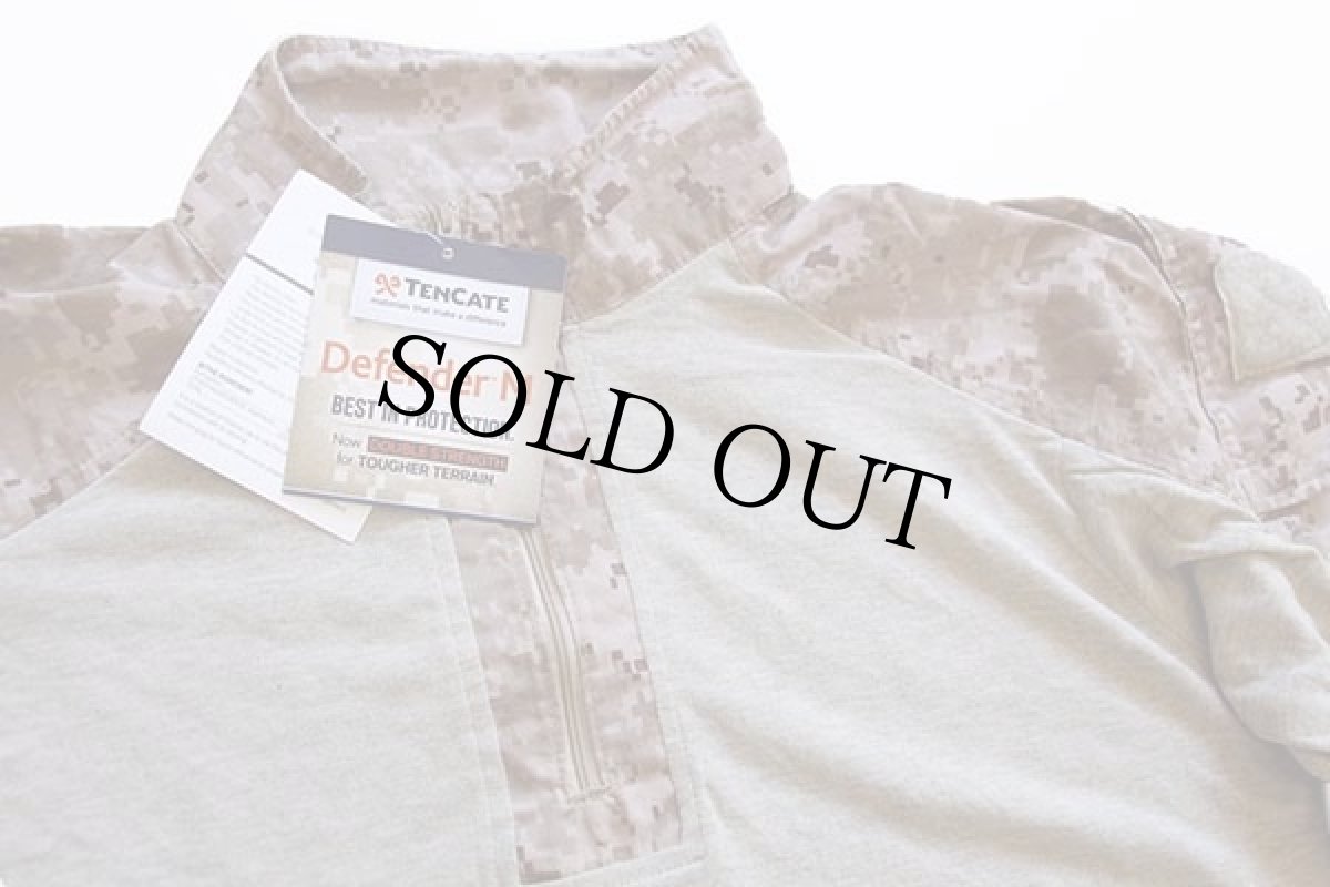 画像3: 未使用★13 米軍 USMC FROG デザート マーパット デジタルカモ ハイネック コンバットシャツ M-R (3)