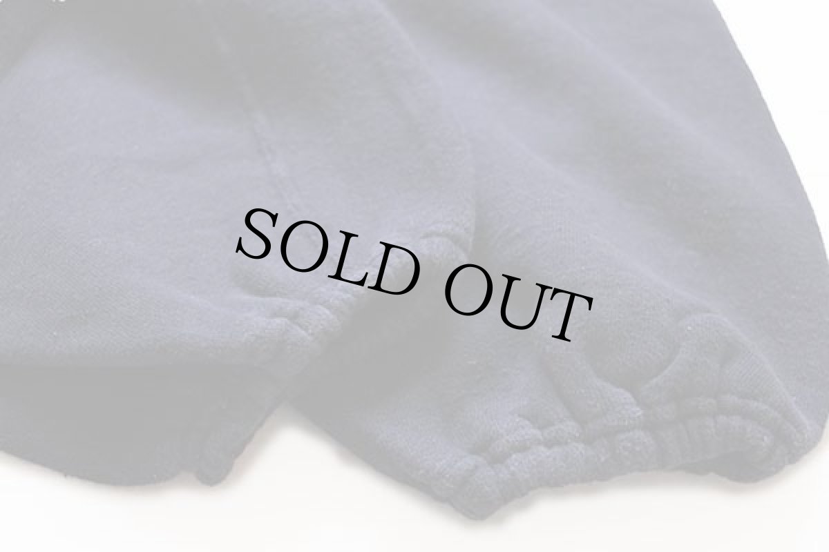 画像6: 60s SOUTH DAKOTA TECH PHYSICAL EDUCATION 四段中抜き コットン スウェットパンツ ナス紺 (6)