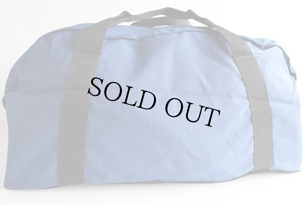 画像2: 90s JANSPORTジャンスポーツ ツートン ナイロン ダッフルバッグ 紺×黒 (2)