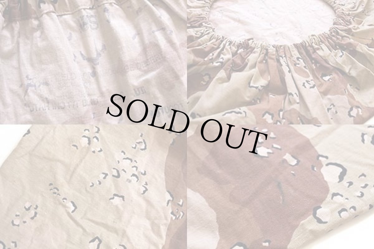 画像3: 80s 米軍 U.S.ARMY チョコチップ デザートカモ バックパック カバー (3)