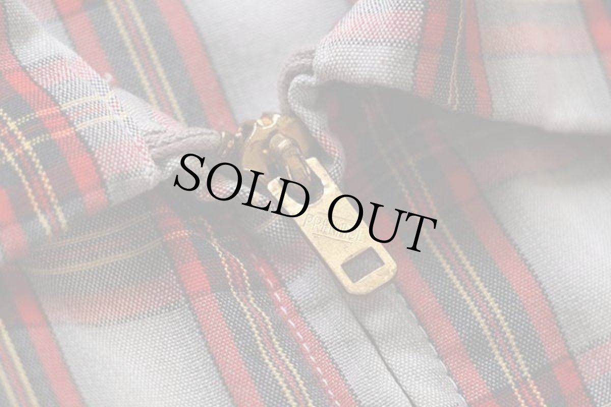 画像5: 50s PENNEY'S オンブレチェック コットンジャケット M (5)