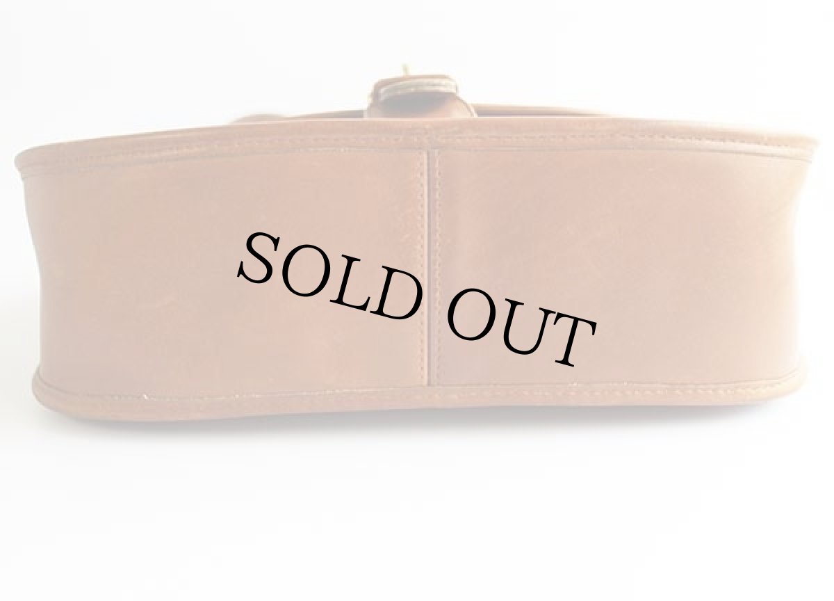 画像4: USA製 COACH オールド コーチ レザー ショルダーバッグ 茶★0143 (4)