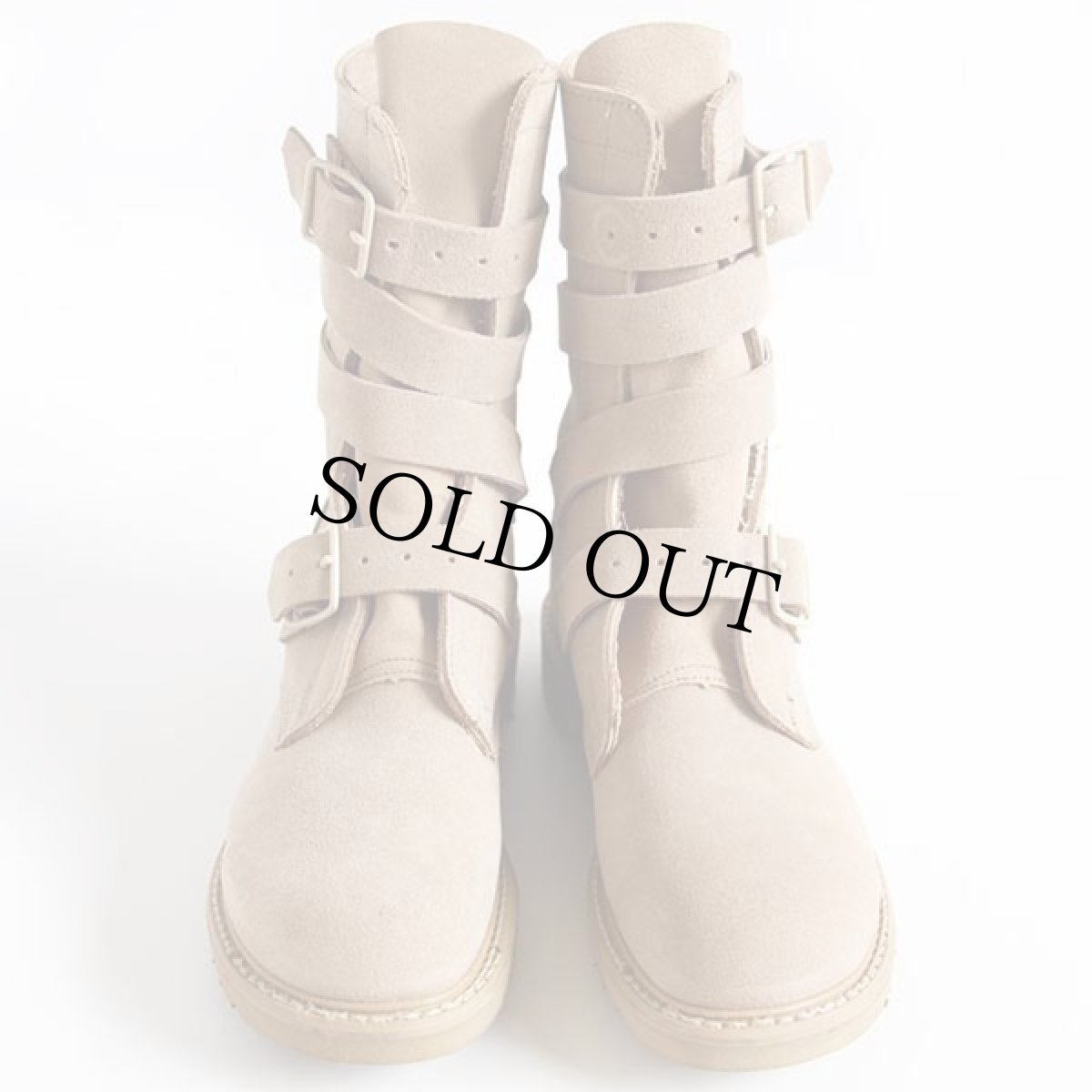 画像3: デッドストック★USA製 米軍 U.S.ARMY HH BRAND スエードレザー タンカース ブーツ サンドベージュ 9D (3)