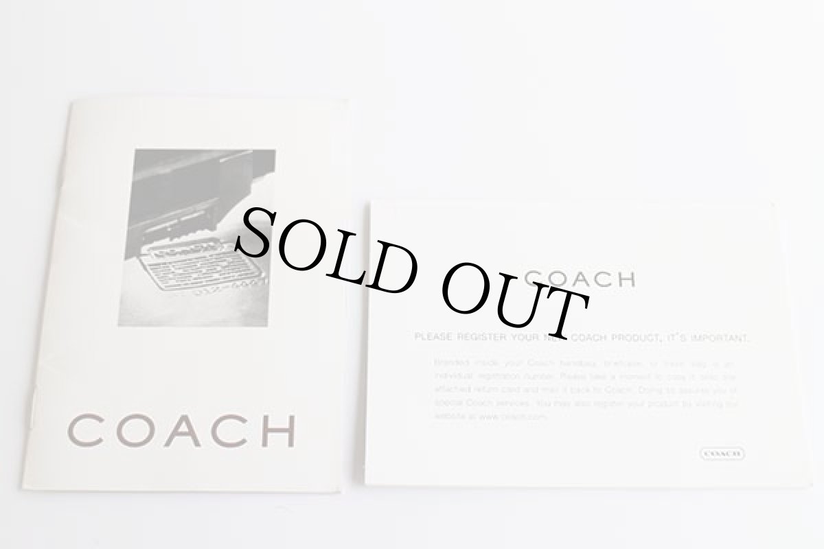 画像9: USA製 COACH オールド コーチ 巾着 レザー ショルダーバッグ 茶★9746 (9)