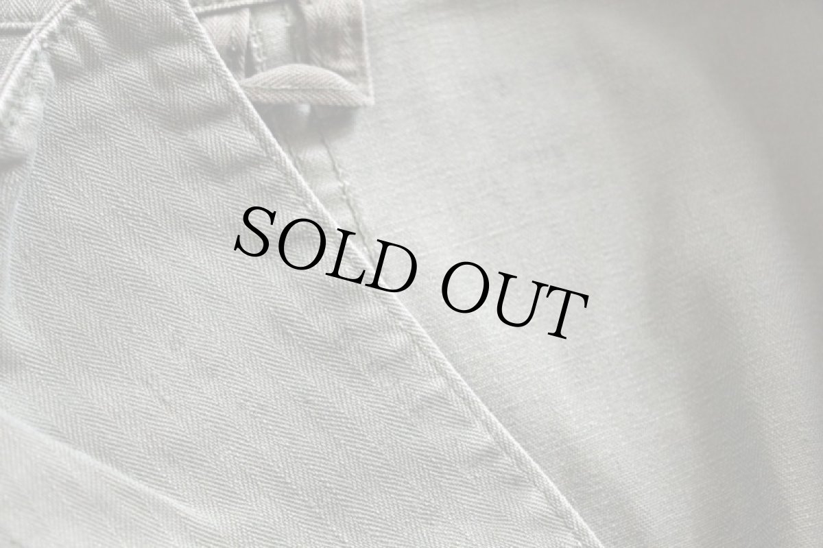 画像3: 40s 米軍 U.S.ARMY M-43 HBT ヘリンボーンツイル オールインワン 初期型 オリーブドラブ★つなぎ (3)