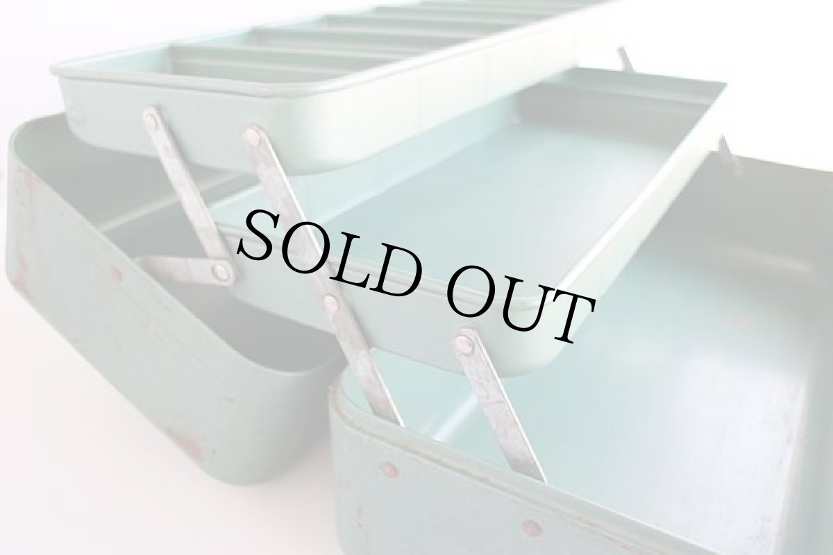 画像6: ビンテージ スチール ツールボックス (6)