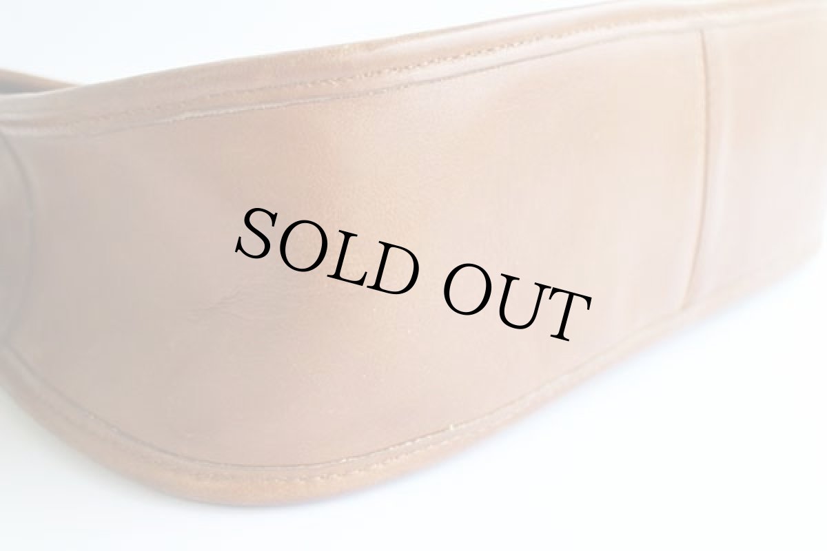 画像5: USA製 COACH オールド コーチ レザー ショルダーバッグ 茶★0143 (5)