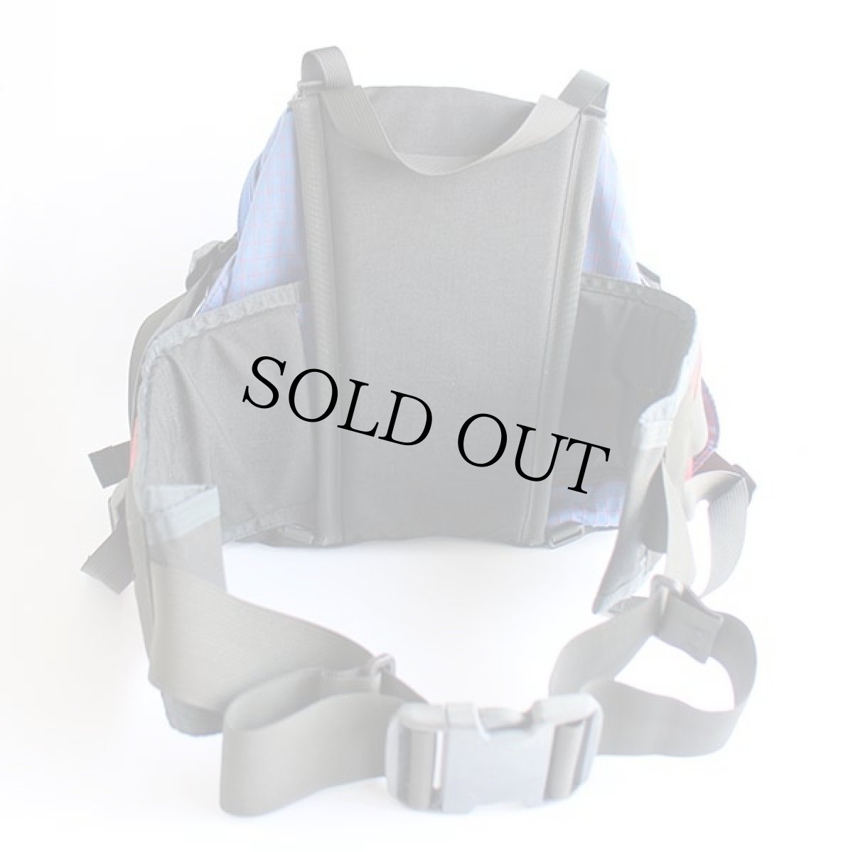 画像2: 90s USA製 OverLandオーバーランド 3WAY ナイロン ボトルホルダー ウエストバッグ 青紫 (2)