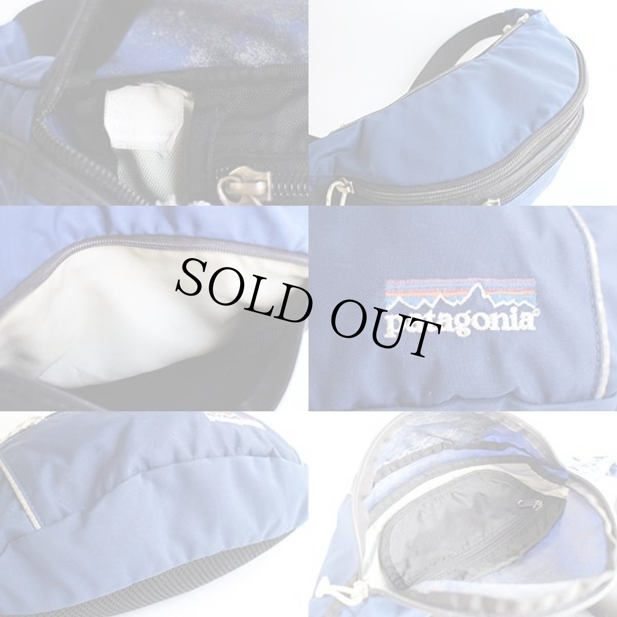 画像3: 00s patagoniaパタゴニア ヌエボ ヒップボルト ナイロン ウエストバッグ 紺★刺繍ロゴ (3)