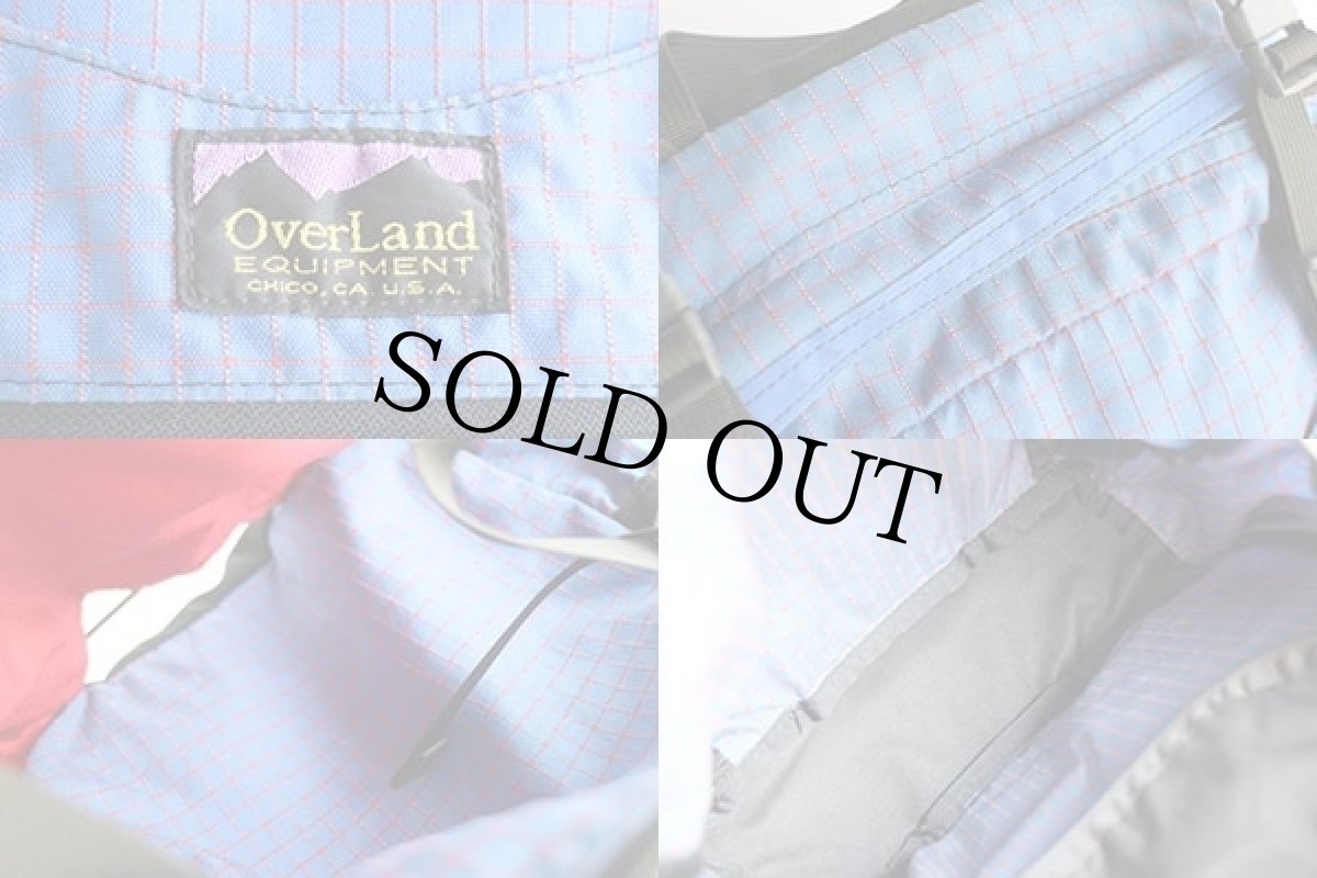 画像5: 90s USA製 OverLandオーバーランド 3WAY ナイロン ボトルホルダー ウエストバッグ 青紫 (5)