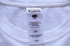 画像4: Columbiaコロンビア フライ フィッシング ルアー 両面プリント コットンTシャツ 白 M (4)