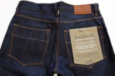 画像4: 未使用★USA製 RALEIGH DENIM NASH CONE DENIM WHITE OAK デニムパンツ 74/134 w30 (4)