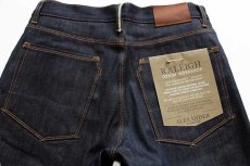 画像4: 未使用★USA製 RALEIGH DENIM ALEXANDER CONE DENIM WHITE OAK デニムパンツ 32/305 w31 (4)