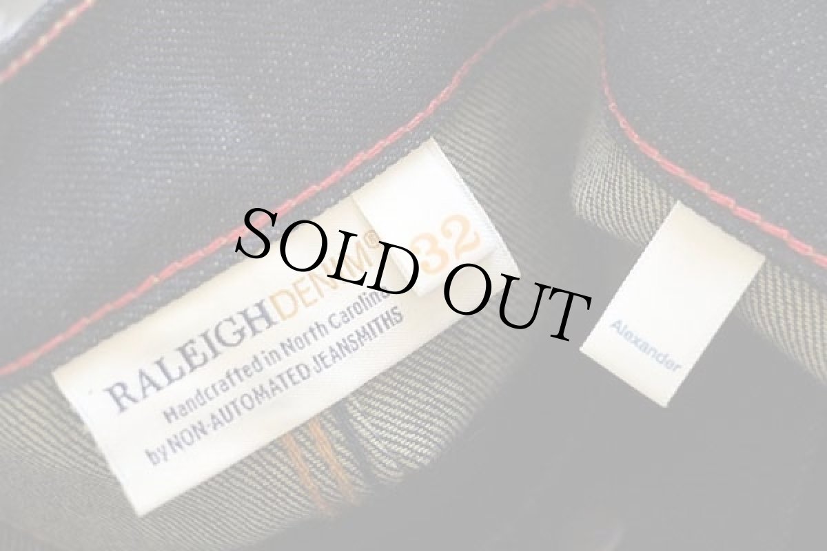 画像5: 未使用★USA製 RALEIGH DENIM ALEXANDER CONE DENIM WHITE OAK デニムパンツ 41/214 w32 (5)