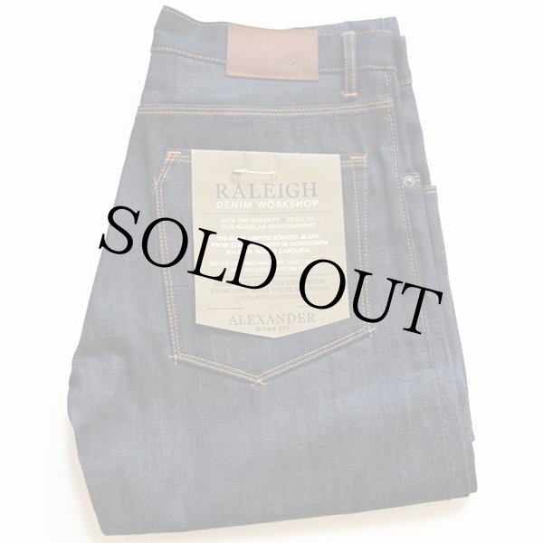 未使用☆USA製 RALEIGH DENIM ALEXANDER CONE DENIM WHITE OAK