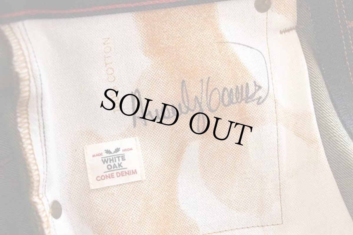 画像7: 未使用★USA製 RALEIGH DENIM ALEXANDER CONE DENIM WHITE OAK デニムパンツ 32/305 w31 (7)