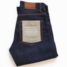 画像1: 未使用★USA製 RALEIGH DENIM ALEXANDER CONE DENIM WHITE OAK デニムパンツ 47/154 w28 (1)