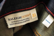 画像6: 未使用★USA製 RALEIGH DENIM ALEXANDER CONE DENIM WHITE OAK デニムパンツ 291/305 w31 (6)