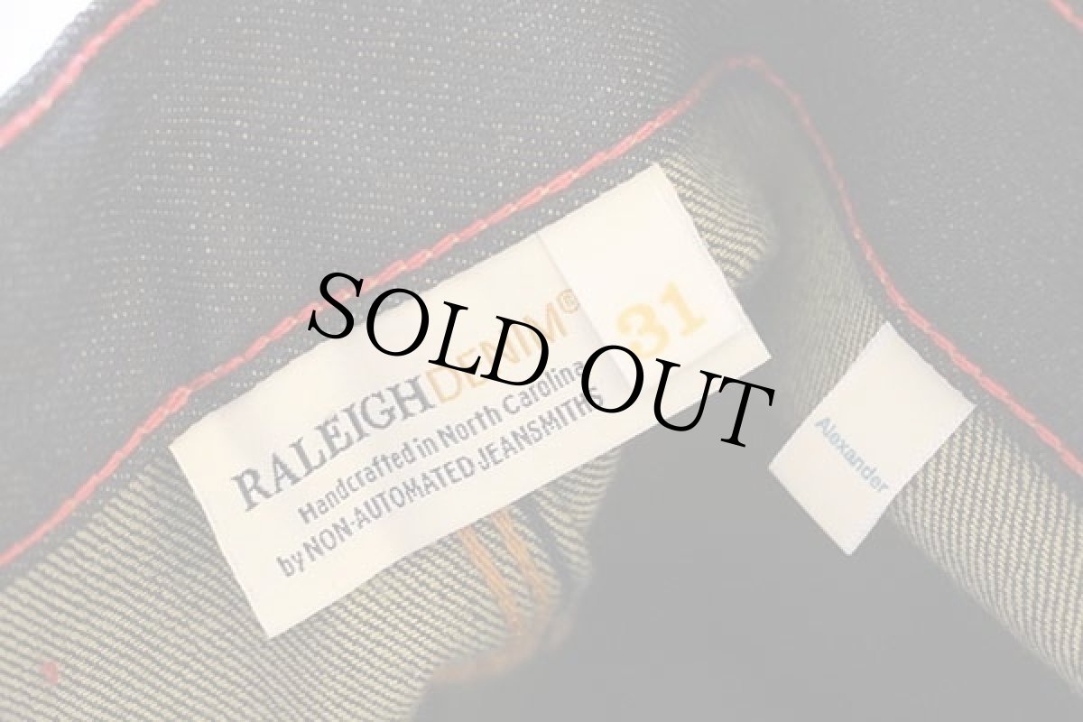 画像6: 未使用★USA製 RALEIGH DENIM ALEXANDER CONE DENIM WHITE OAK デニムパンツ 7/214 w31 (6)