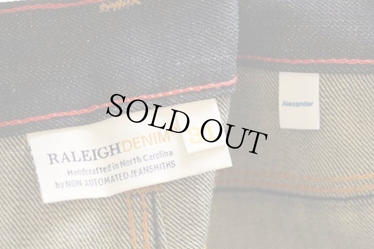 画像6: 未使用★USA製 RALEIGH DENIM ALEXANDER CONE DENIM WHITE OAK デニムパンツ 32/305 w31 (6)