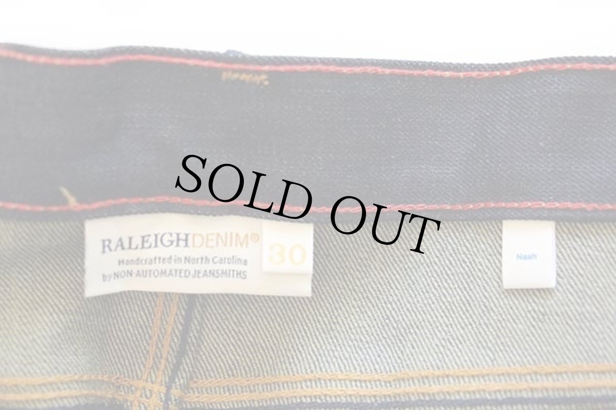 画像6: 未使用★USA製 RALEIGH DENIM NASH CONE DENIM WHITE OAK デニムパンツ 74/134 w30 (6)