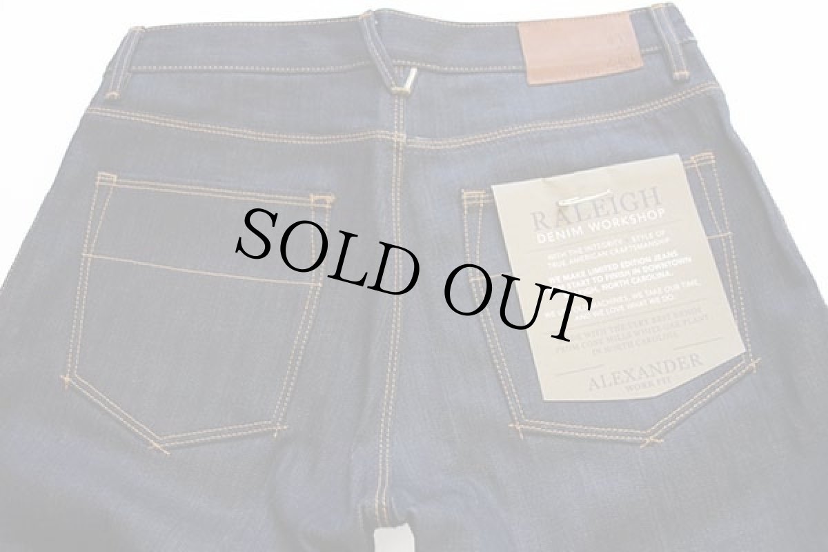 画像3: 未使用★USA製 RALEIGH DENIM ALEXANDER CONE DENIM WHITE OAK デニムパンツ 41/214 w32 (3)