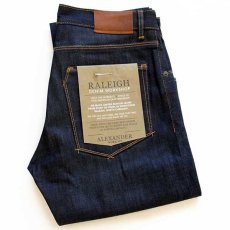 画像1: 未使用★USA製 RALEIGH DENIM ALEXANDER CONE DENIM WHITE OAK デニムパンツ 7/475 w30 (1)