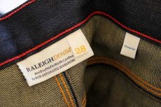 画像6: 未使用★USA製 RALEIGH DENIM ALEXANDER CONE DENIM WHITE OAK デニムパンツ 47/154 w28 (6)