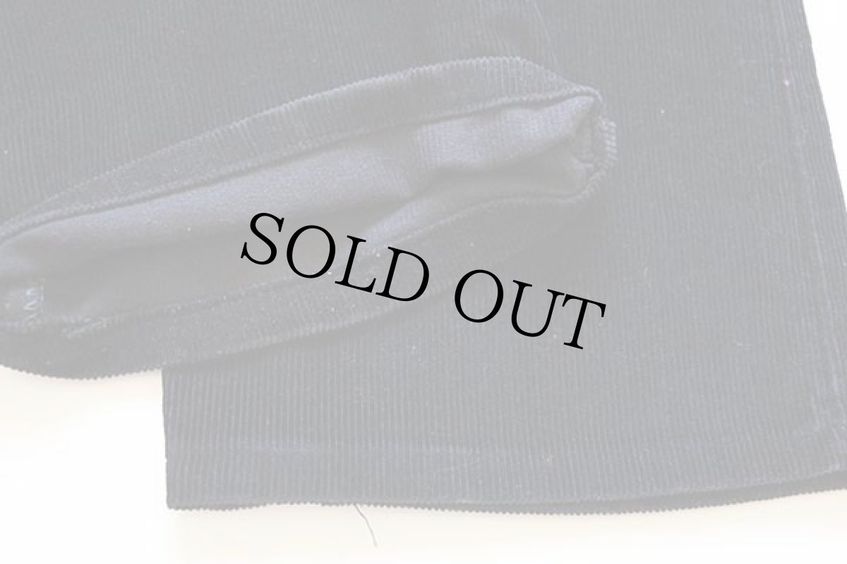 画像7: 80s Levi'sリーバイス 519-1558 コーデュロイパンツ 黒 w32 (7)