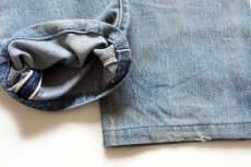 画像8: 80s USA製 Levi'sリーバイス 501 赤耳 デニムパンツ ボロ w33 (8)