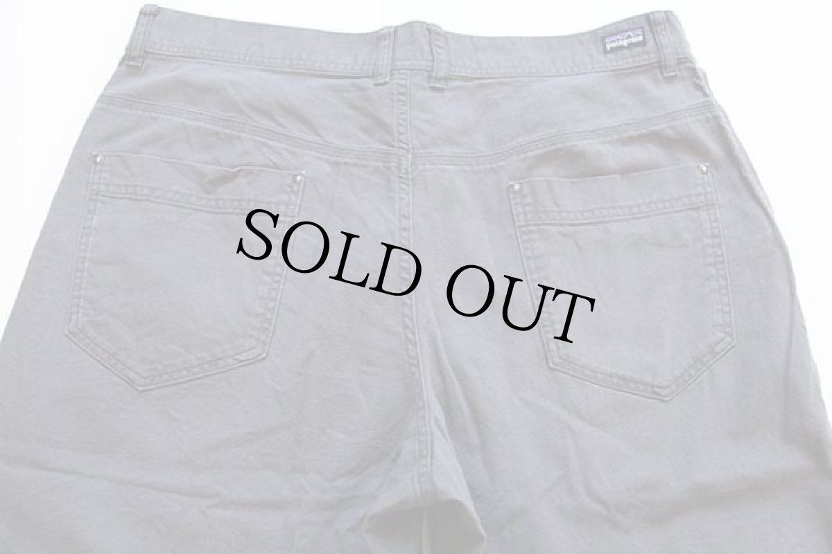 画像3: patagoniaパタゴニア オーガニックコットン ショートパンツ フォージグレー w36★ショーツ (3)