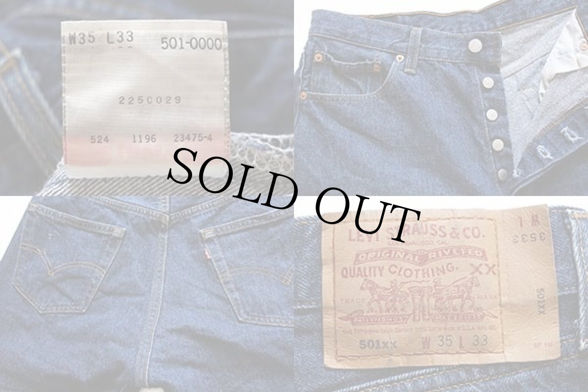 画像3: 90s USA製 Levi'sリーバイス 501 カットオフ デニム ショートパンツ w35★ショーツ (3)