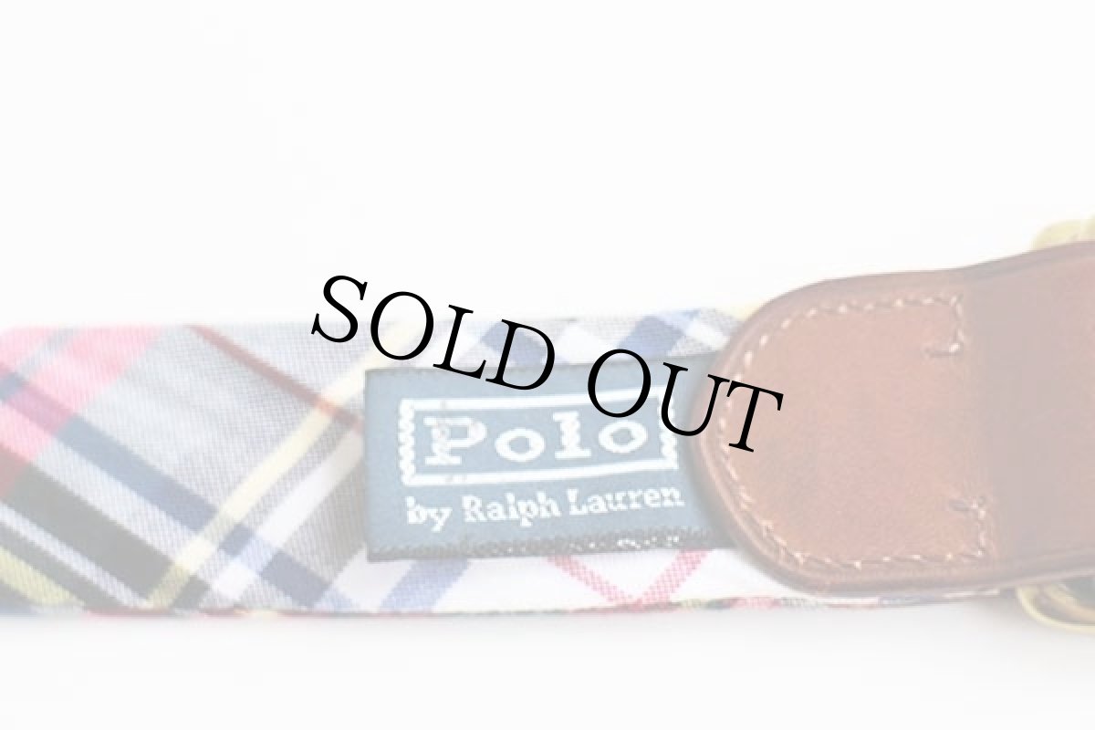 画像3: ポロ ラルフローレン タータンチェック リングベルト★1307 (3)