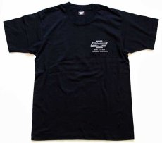 画像2: 90s USA製 CHEVY TRUCKS 両面プリント Tシャツ 黒 L (2)