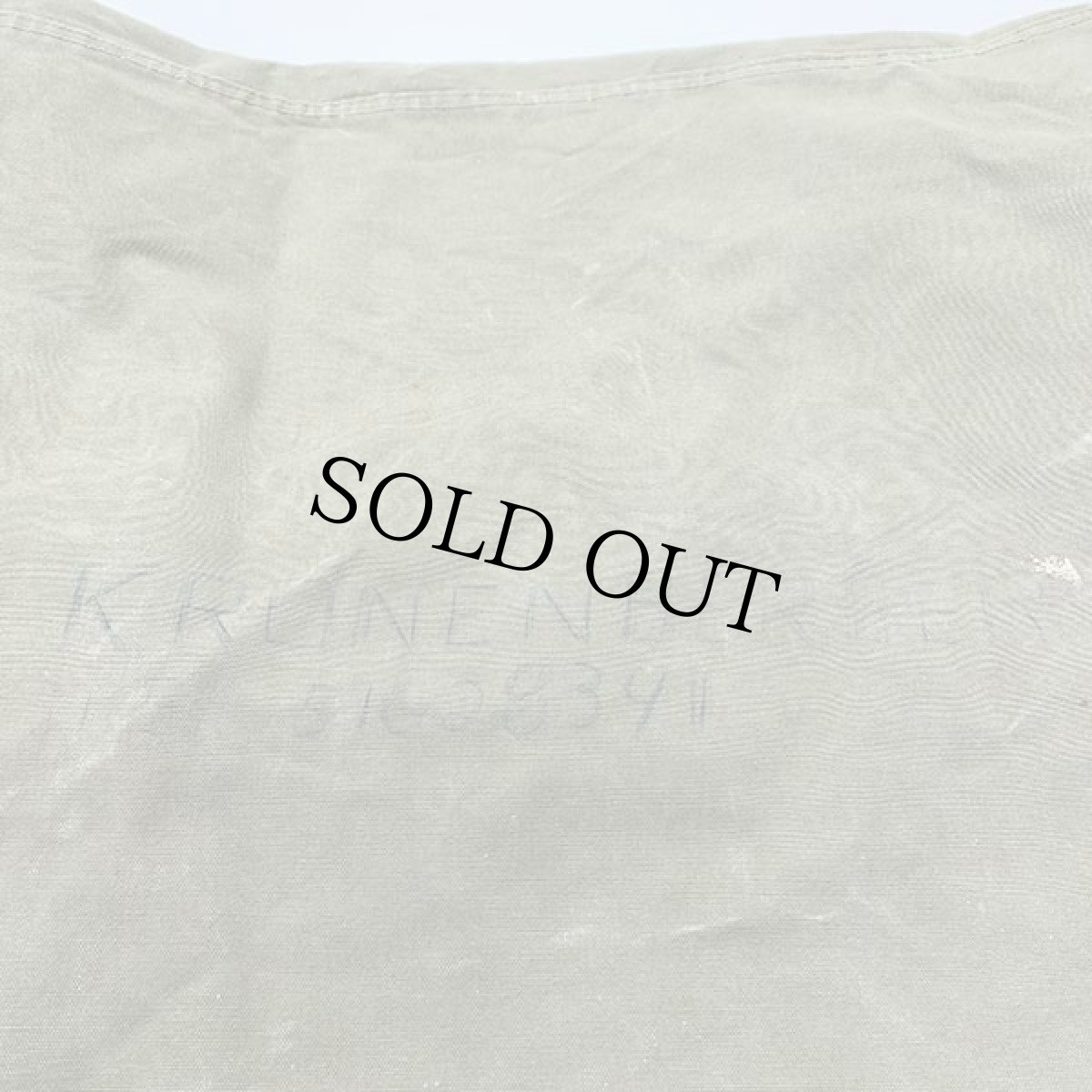 画像5: 50s 米軍 U.S. ステンシル キャンバス ダッフルバッグ オリーブ (5)